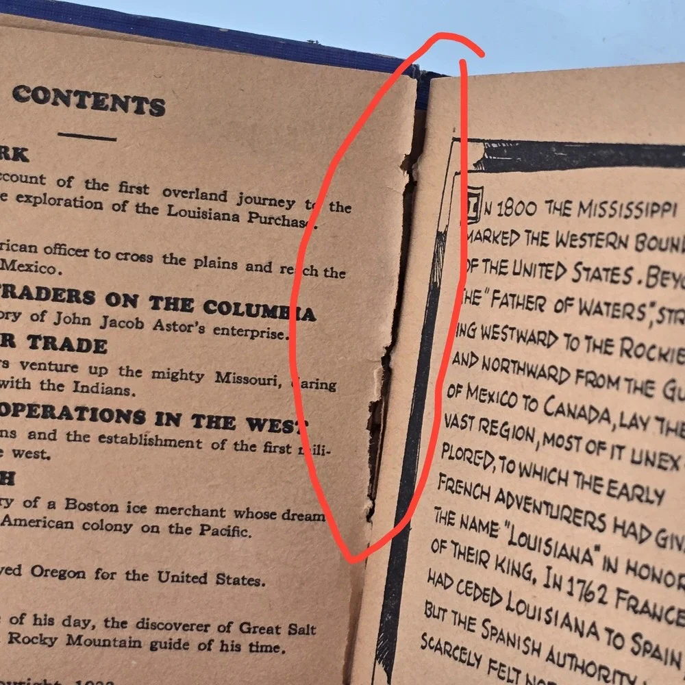 High Lights of History Book Pioneers of the Wild West J‎ Carroll Mansfield VIDEO